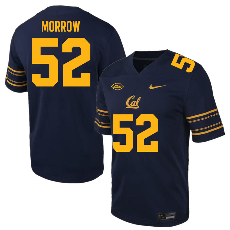 Men #52 Nick Morrow California Golden Bears ACC Conference College Football Jerseys Stitched Sale-Na